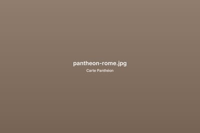 The Pantheon in Rome