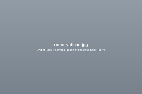 St Peter's Basilica and square in the Vatican